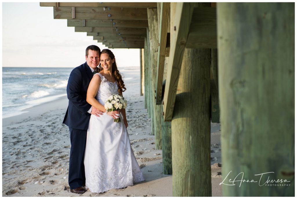 Seaside NJ beach wedding photos