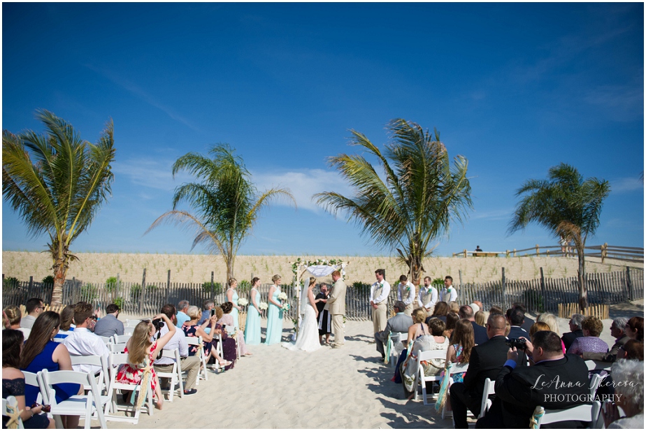 Long BEach Island Wedding